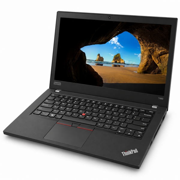 Lenovo ThinkPad T480 Refurbished Grade A (Windows 11 Pro, Intel Core i5-8250U, 8 GB RAM, 14″ Full HD, 256 GB SSD)